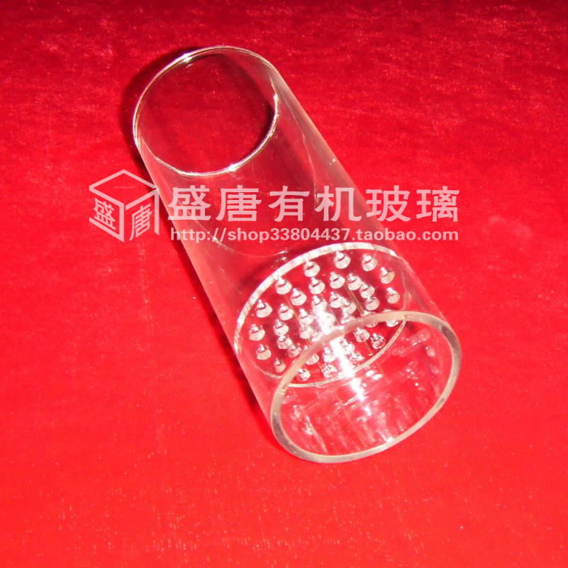 透明有机玻璃管材棒材 亚克力/压克力分流管 管件开孔 定制有机管 - 图1