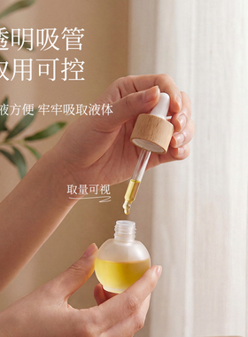 滴管分装瓶香水分装便携旅行磨砂玻璃空瓶精油精华液护肤品专用