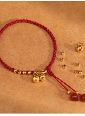 招财纳福脚链手链转运珠防小三