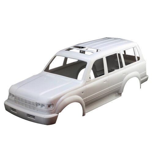 RCRUN 1:10 仿真攀爬车 陆地巡洋舰 LC80车壳  313轴距SCX10 TRX4 - 图3