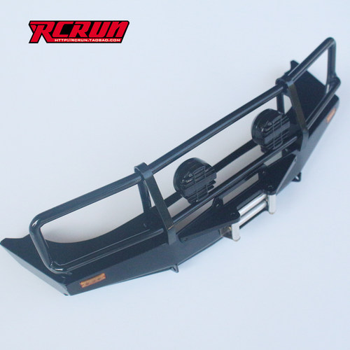 RCRUN1:10仿真攀爬模型车LC80丰田陆巡RUN80金属保险杠防撞杆牛栏 - 图1