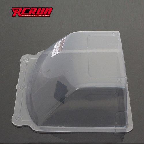 RCRUN  1:10 模型车 山猪 RC4 TF2 前车头 吸塑玻璃 - 图0