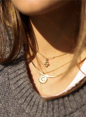 choker金色欧美项链特惠包邮