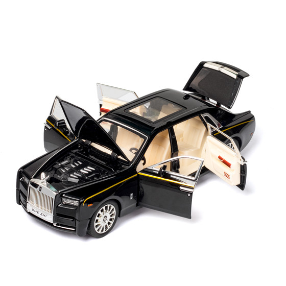 Large Rolls-Royce Phantom alloy car model