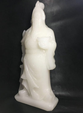 玉石摆件民族风桌面关公家居摆设