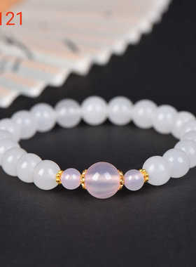 正品小众轻奢礼物手串羊脂白玉