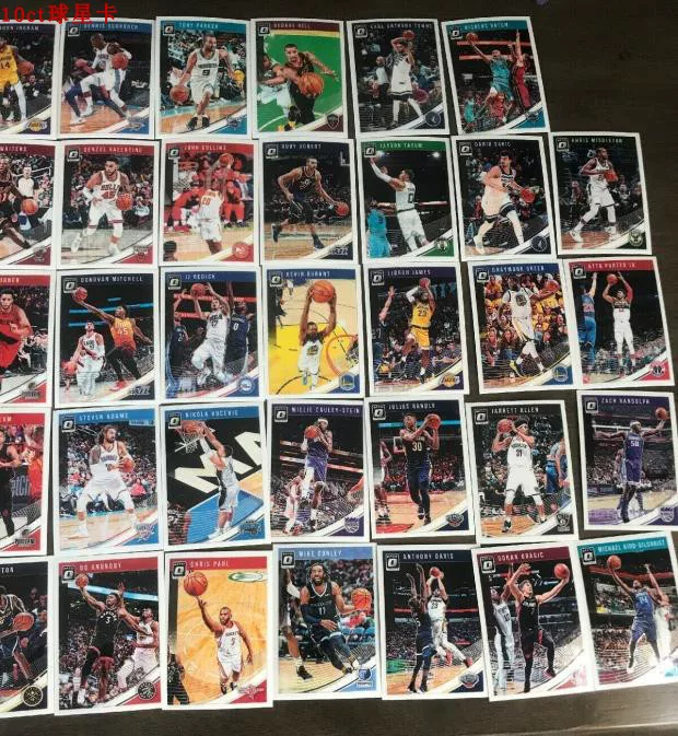 NBA звёздная карта panini 2018-19 optic серия полный набор из 150 карт и отдельные карты заполнены