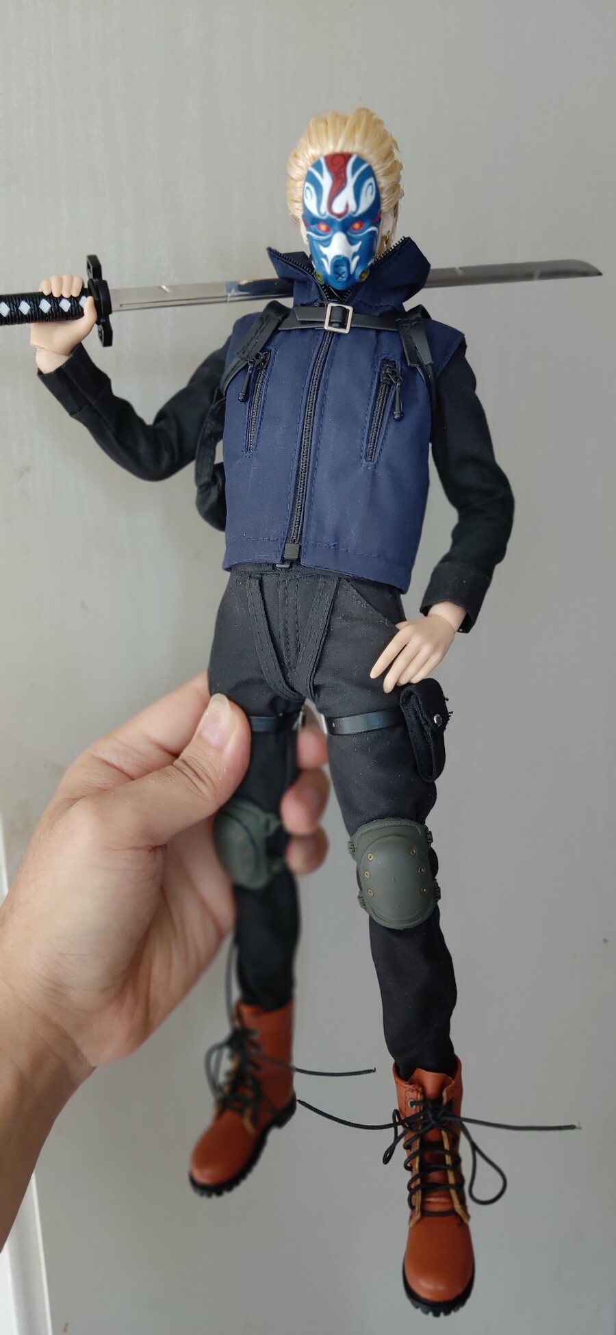 1/6 男兵人定制头雕可来图定做穿越火线手游动漫人物