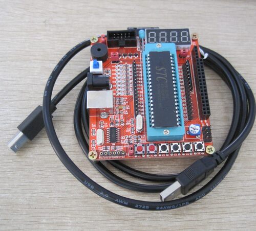 51/AVR单片机核心开发板 STC89C52RC/51MCU实验板/ATMEGA32学习板 - 图0