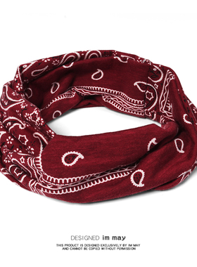 酷女生网红hiphop潮牌港风发带