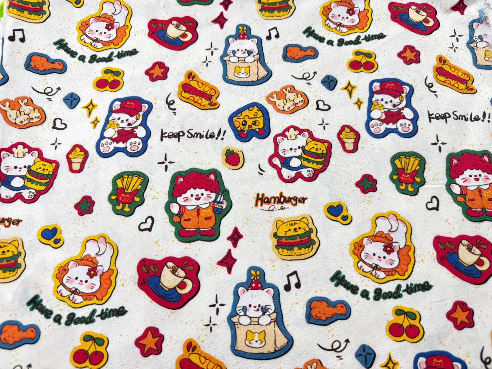 版权花色全棉8安帆布和府绸汉堡包猫咪肠圈外套桌布包包背带裤,淘宝优惠券,粉丝福利购,淘宝优惠卷