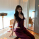 Corner Waist Bodysuit Sweatpants Set