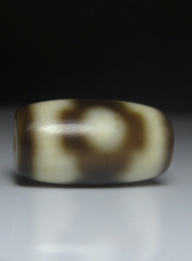 老三眼天珠玛瑙桶珠10.5×19mm