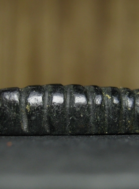 千年黑石咒点护身符古董文玩配珠