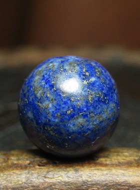 老青金石桶珠11.5×11mm
