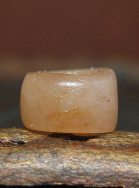 高古老玛瑙直桶剁珠7.5×5mm