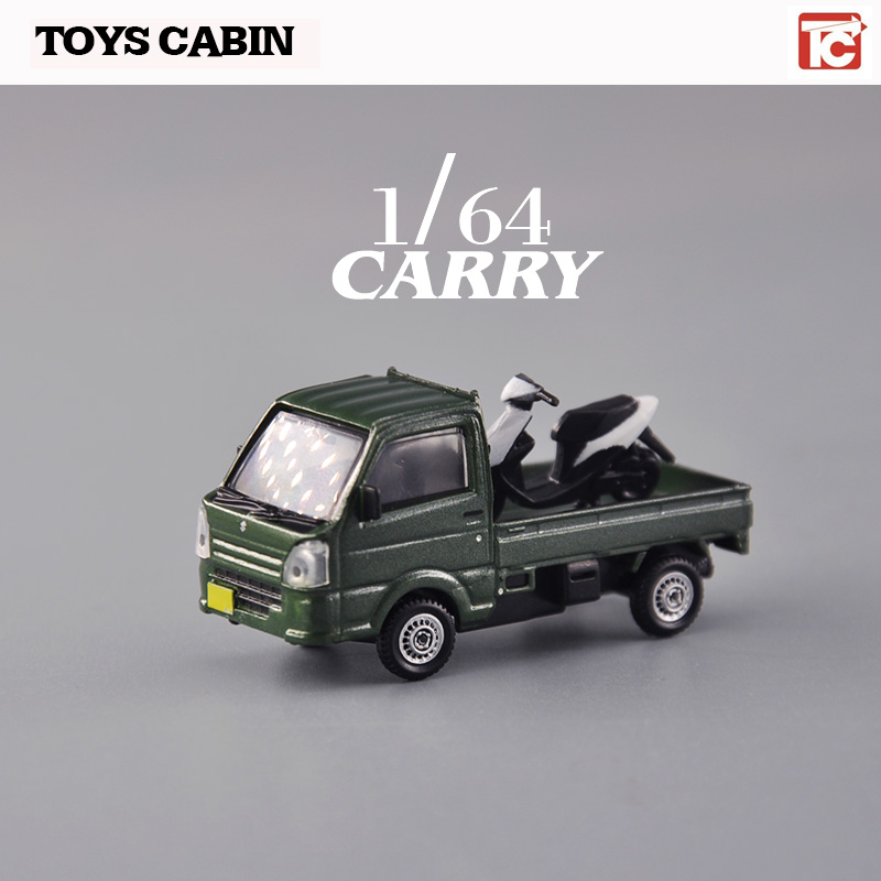 TOYS CABIN日本正版散货铃木小货车1/64车模卡车模型场景DIY-图1