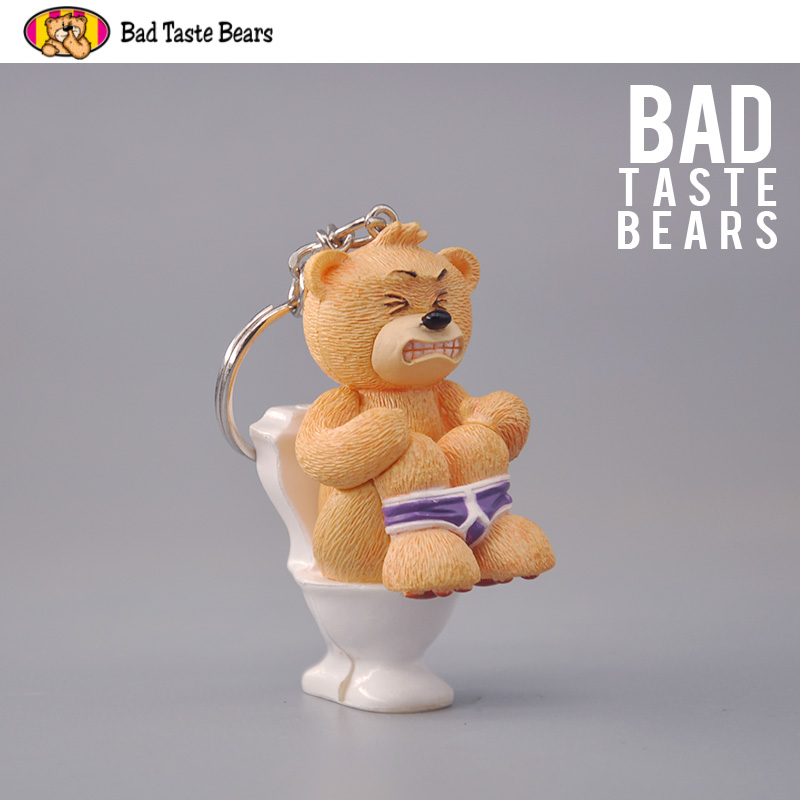 Bad Taste Bears重口味英国BT泰迪熊坏坏熊变态熊挂件版正品标签-图3