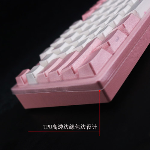 天翅键盘膜适合Varmilo阿米洛机械键盘膜嫦娥樱花VA108海韵VA87锦鲤VA104V2花旦娘紫蝶保护膜防水全覆盖防尘 - 图2