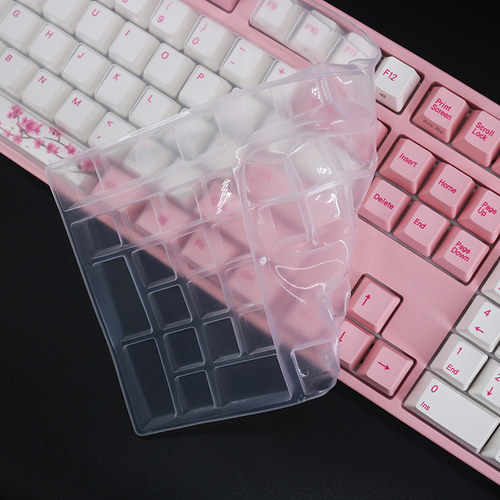 天翅键盘膜适合Varmilo阿米洛机械键盘膜嫦娥樱花VA108海韵VA87锦鲤VA104V2花旦娘紫蝶保护膜防水全覆盖防尘 - 图3