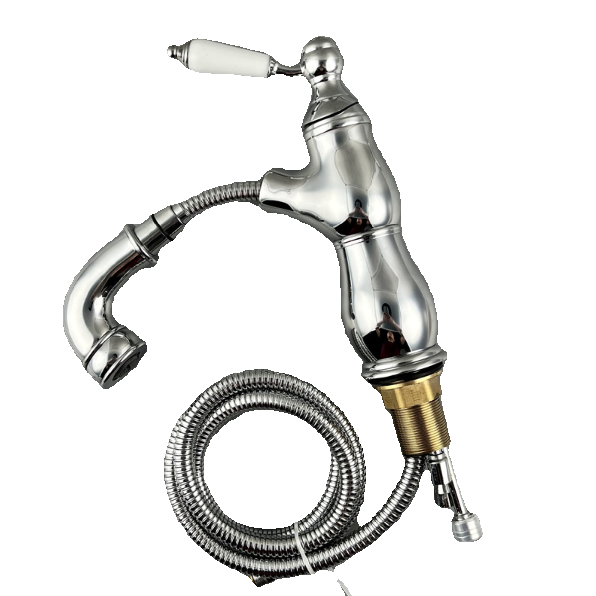 法式复古抽拉式水龙头全铜面盆洗手龙头浴室金色陶瓷把手冷热水头,淘宝优惠券,粉丝福利购,淘宝优惠卷