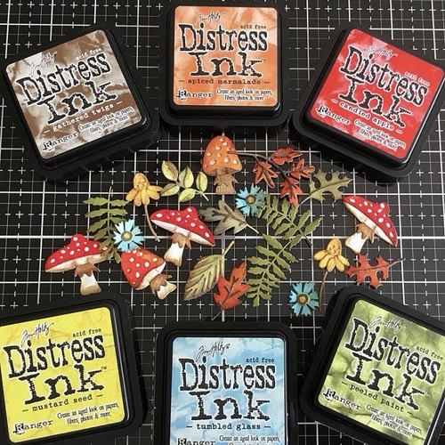 Ranger Distress Ink Print Print Pidting Pidth Tim Holtz Руководство