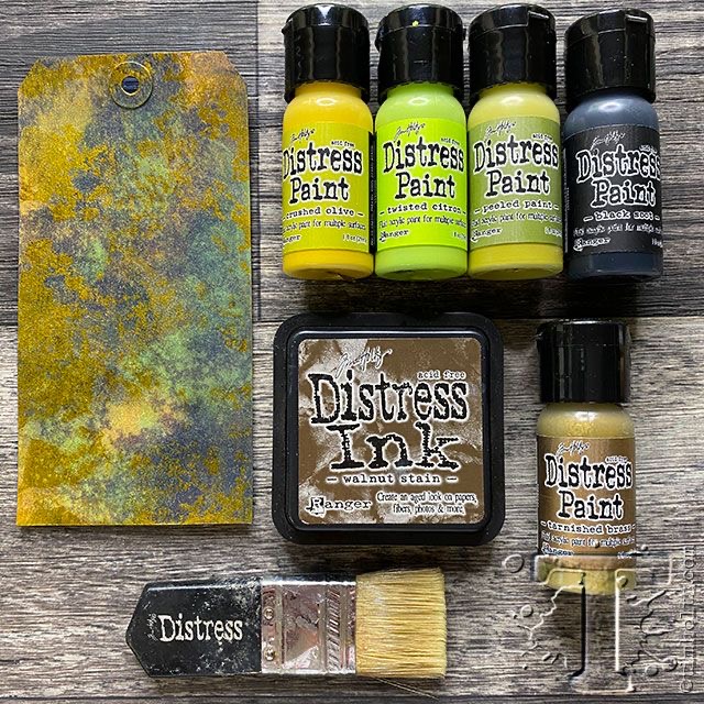 新色 Distress paint绘画丙烯颜料链接三Tim holtz ranger-图1