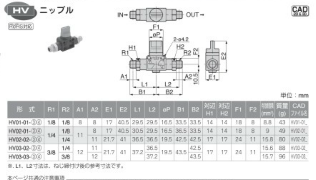 关断阀  S  HV01-6  HV02-6 HV03-6 HV01-8  HV02-8 HV03-8 - 图1