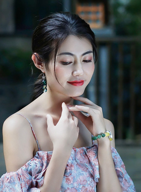 小众水晶设计流苏精致个性手链