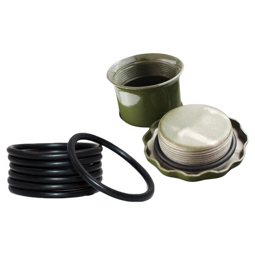 国标5L-10L-20L-30L升汽油桶配件备用油箱盖密封圈铁皮柴油桶盖子 - 图1