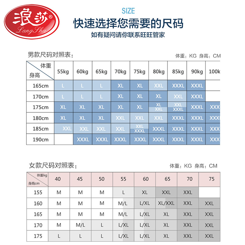 浪莎男士秋衣秋裤莫代尔棉毛衫超薄款贴身打底情侣保暖内衣套装女