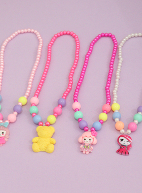 新款儿童项链幼儿园宝宝舞蹈装扮