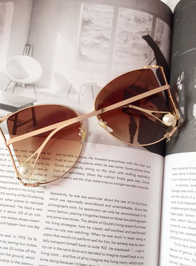 2024款墨镜高品质圆形欧美圆形