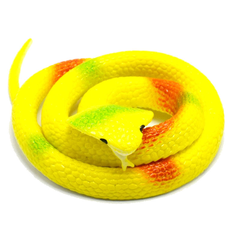 玩具蛇仿真假软蛇整蛊吓人恶搞蛇塑胶眼镜蛇地摊玩具儿童节礼物-图4