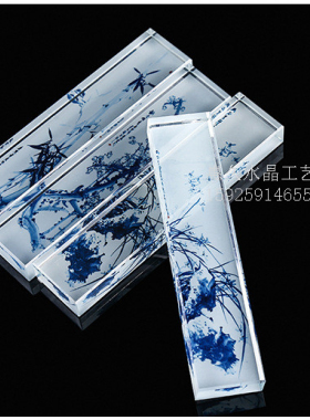 文化人造水晶摆件礼品定制