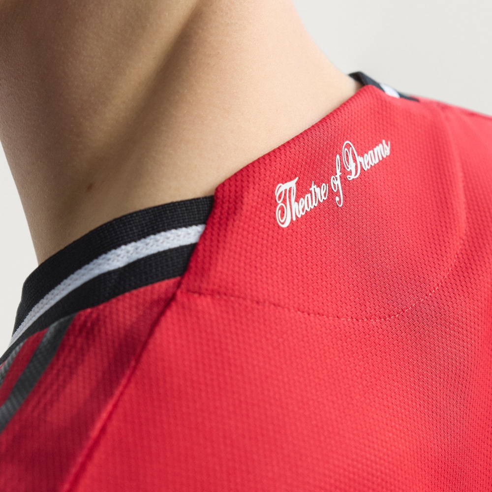 曼联球员版主场足球短袖球衣男装夏季adidas阿迪达斯官方