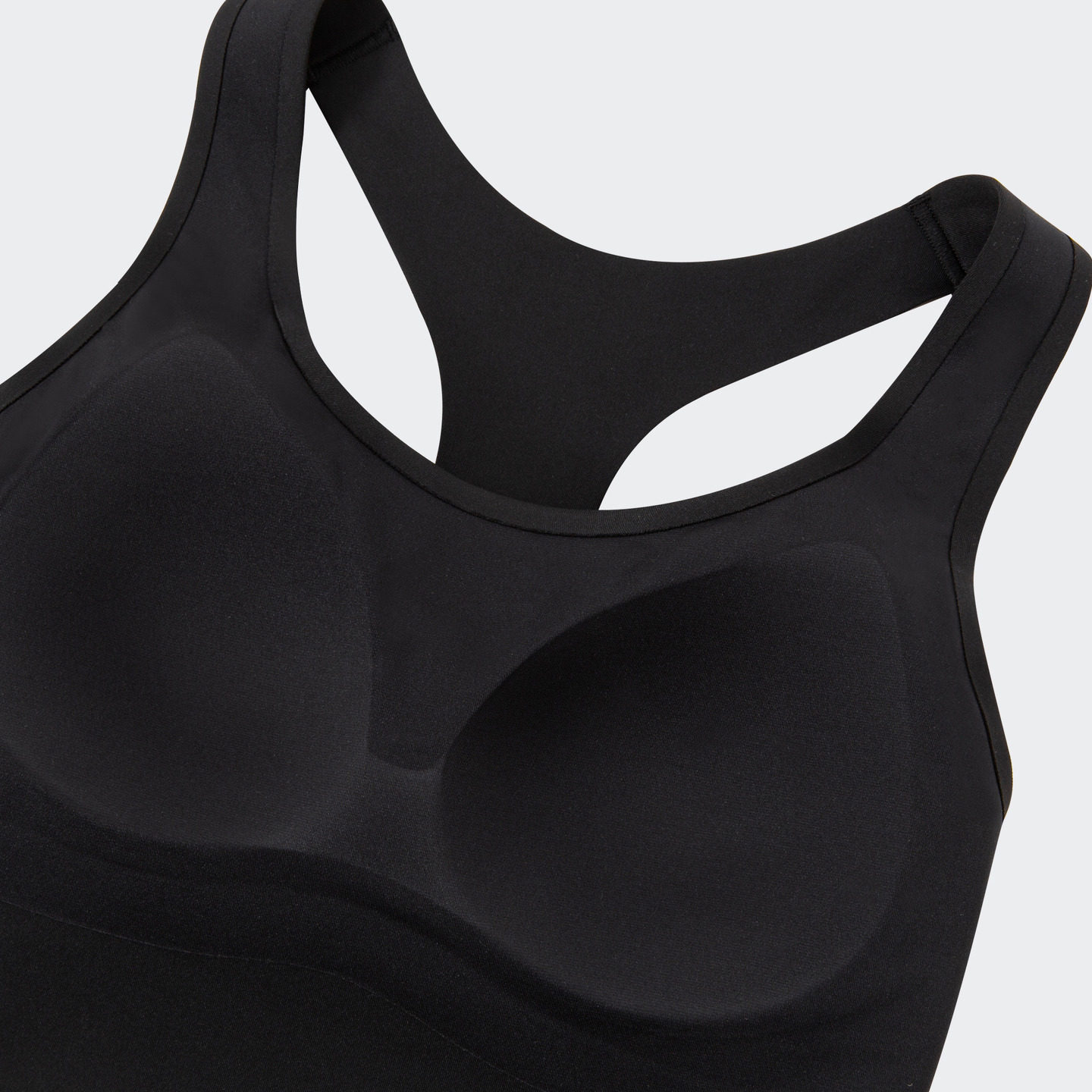 速干低强度裸感瑜伽普拉提背心一体式胸垫美背adidas阿迪达斯