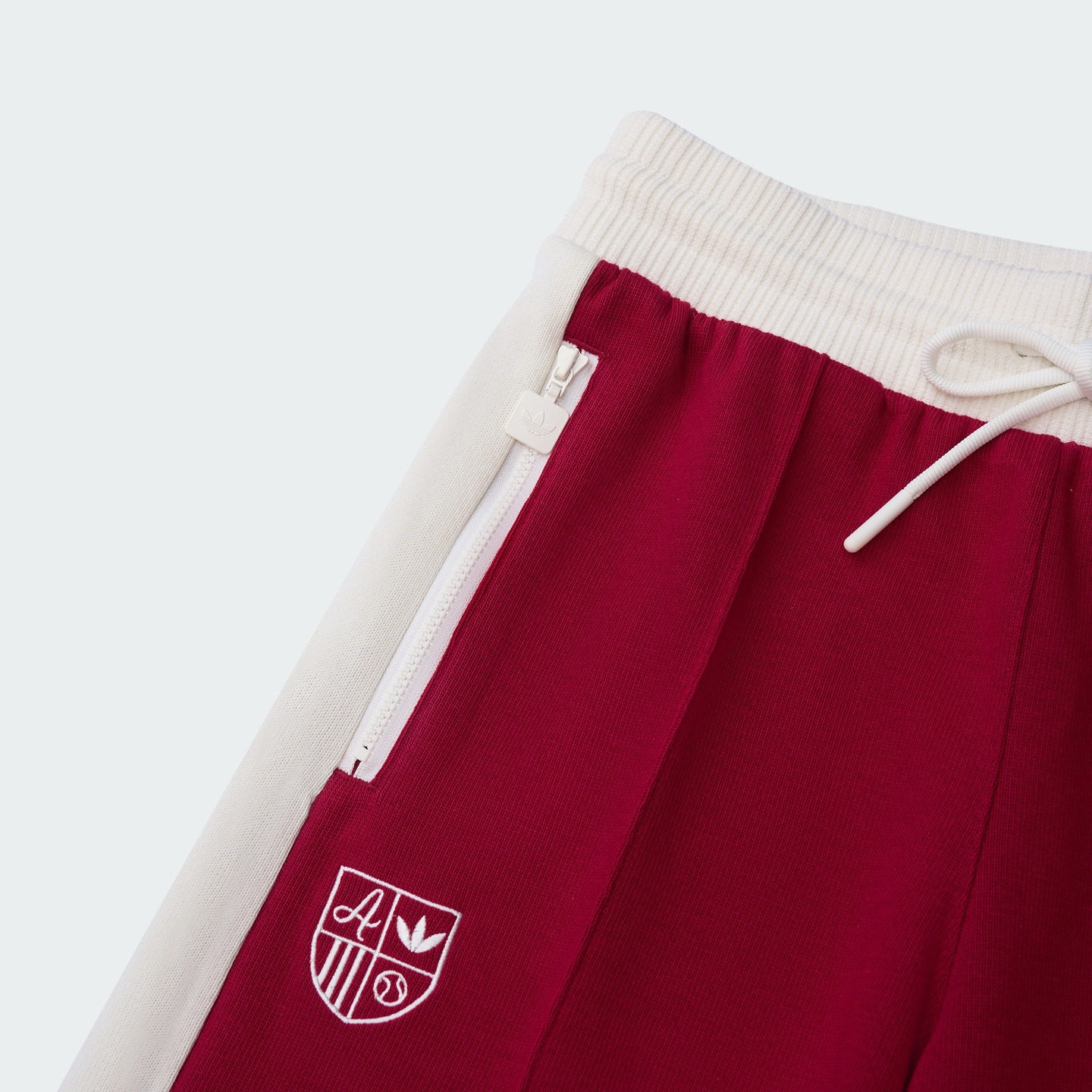 复古撞色休闲阔腿运动裤女装秋季adidas阿迪达斯三叶草KG8220,淘宝优惠券,粉丝福利购,淘宝优惠卷