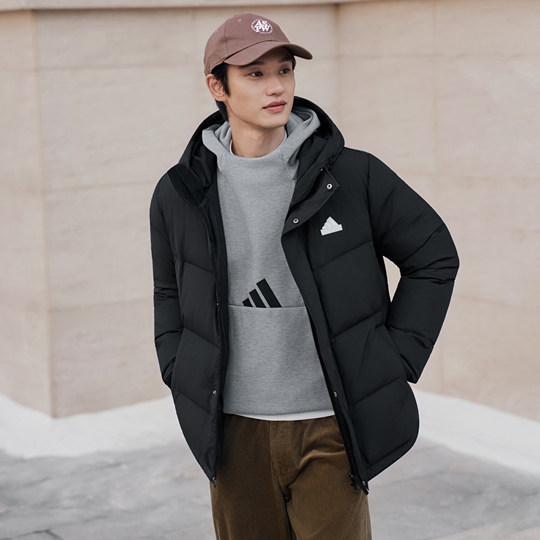 Adidas Adidas длинная/короткая куртка на утином пуху 80