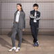 Adidas light sports casual long-sleeved suit for men and women