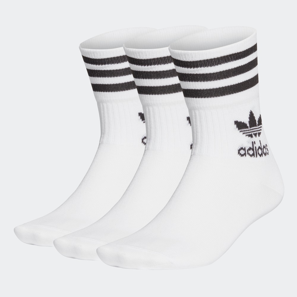 三双装经典三条纹舒适运动袜男女adidas阿迪达斯官方三叶草GD3575-图3