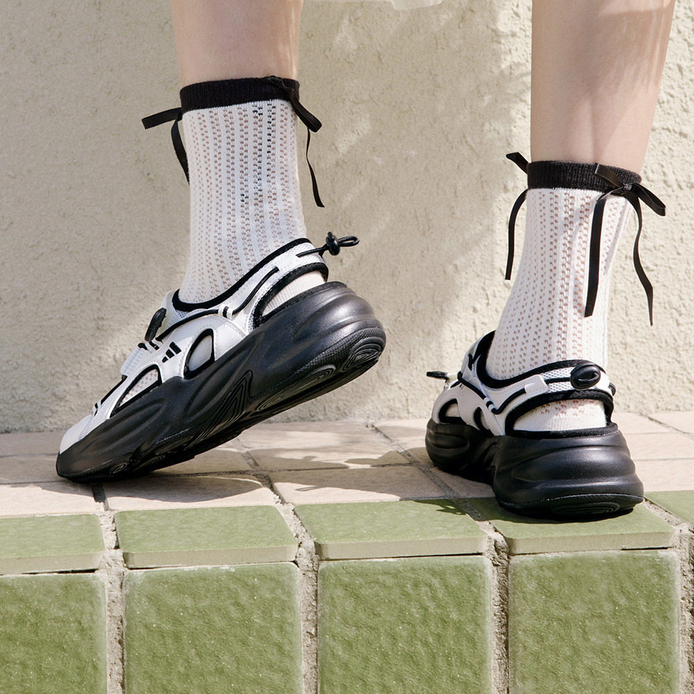 波波玛丽珍凉鞋 OZWAVE SANDAL超轻耐磨adidas阿迪达斯轻运动