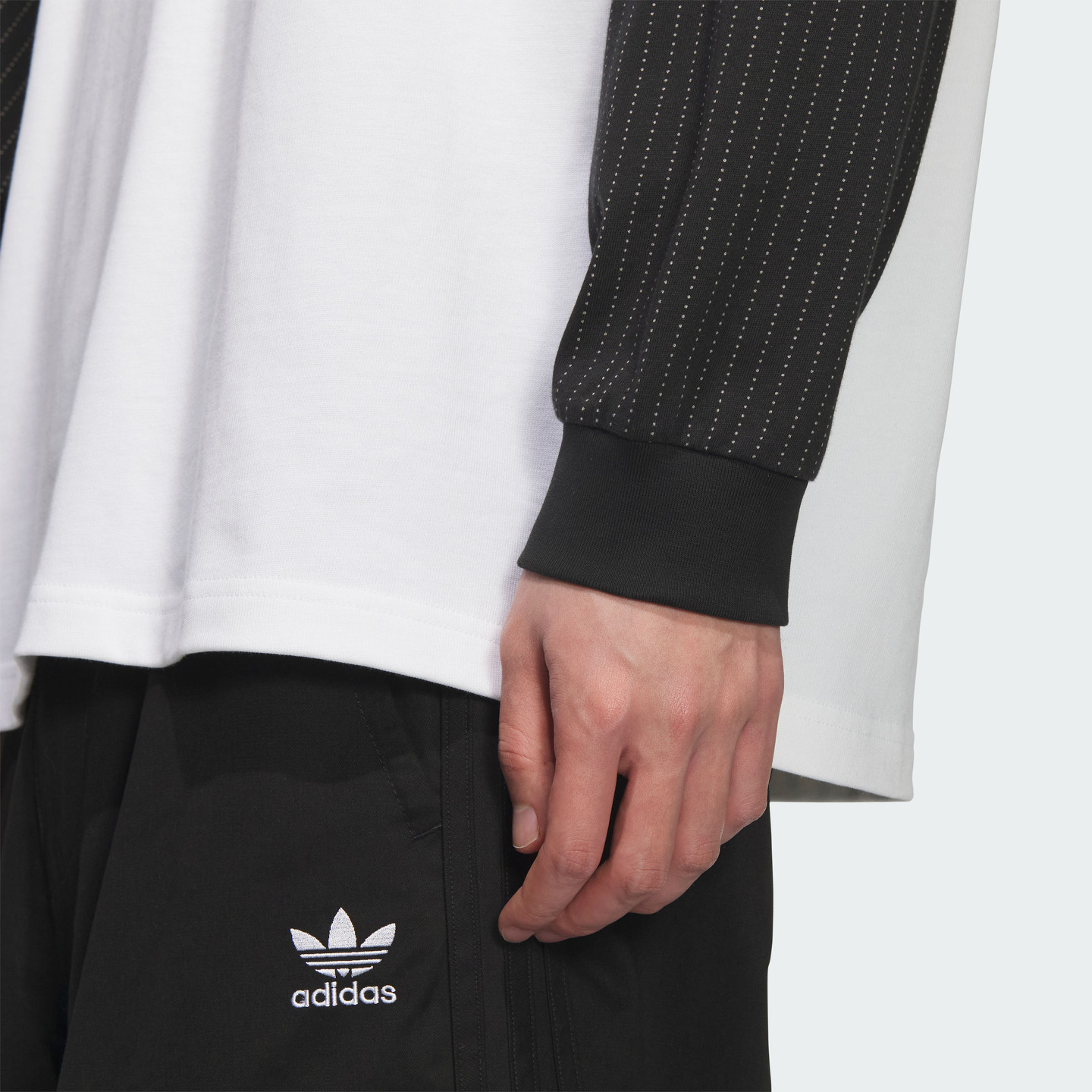 时尚舒适印花纯棉运动长袖T恤男装秋季adidas阿迪达斯三叶草 - 图3