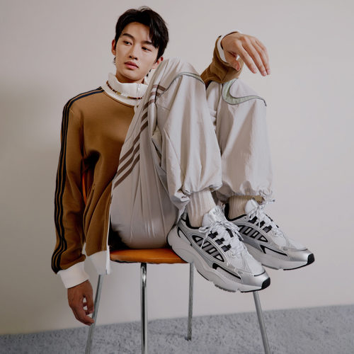 OZMILLEN亲子款轻盈百搭经典运动老爹鞋男女adidas阿迪达斯三叶草 - 图3