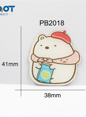 少女心卡通动漫学生胸针