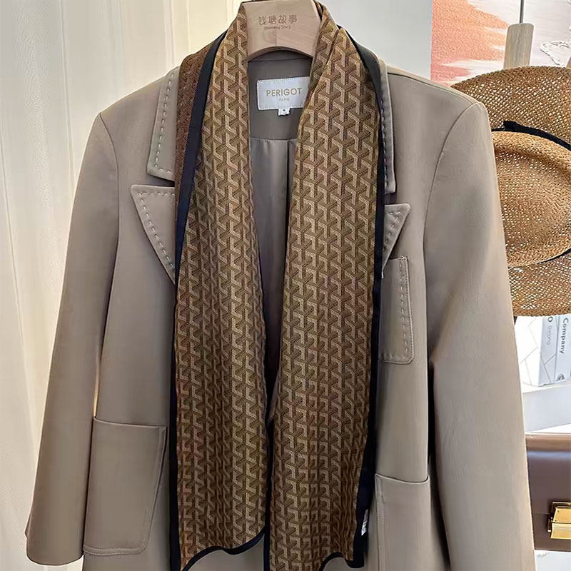 新款秋冬植绒仿丝毛保暖双面长条飘带时尚洋气丝巾气质领巾围巾,淘宝优惠券,粉丝福利购,淘宝优惠卷