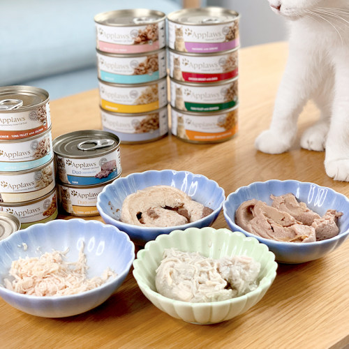 贝多芬宠物/英国Applaws爱普士天然猫罐拼箱156g*24 猫罐头包邮 - 图0