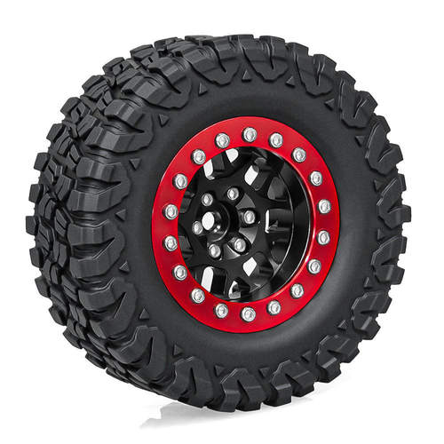 LJF 1.45寸树枝轮毂+百路驰1/18 TRX4M 1/24 SCX24 FMS Ascent-18 - 图1
