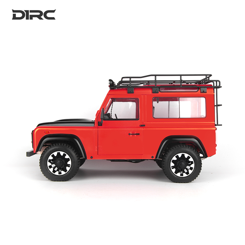 D1RC 1.9寸金属攀爬车仿真轮毂 路虎70周年纪念版 TRX4 - 图3