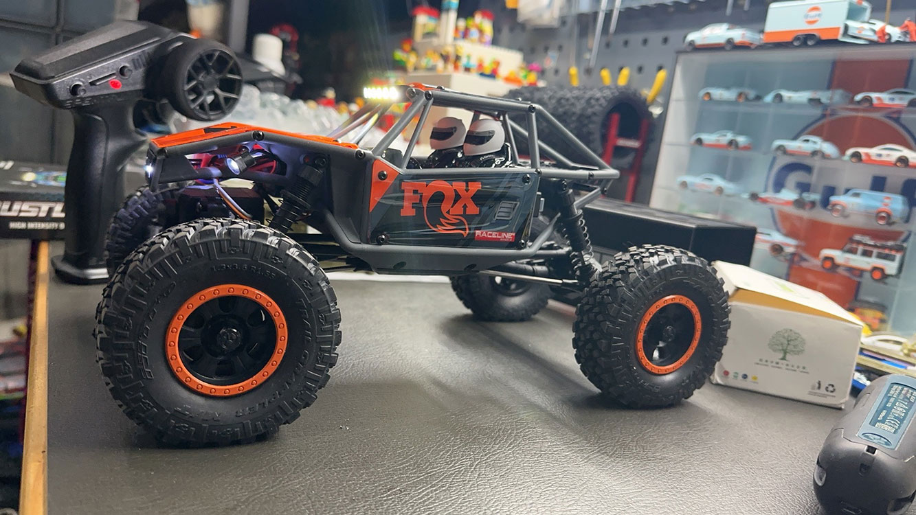 Axial 1/18 UTB18 CAPRA小山羊四驱遥控电动攀爬车RTR到手玩 包邮 - 图0